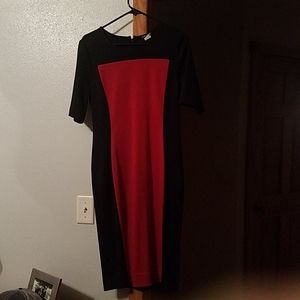 Color block dress